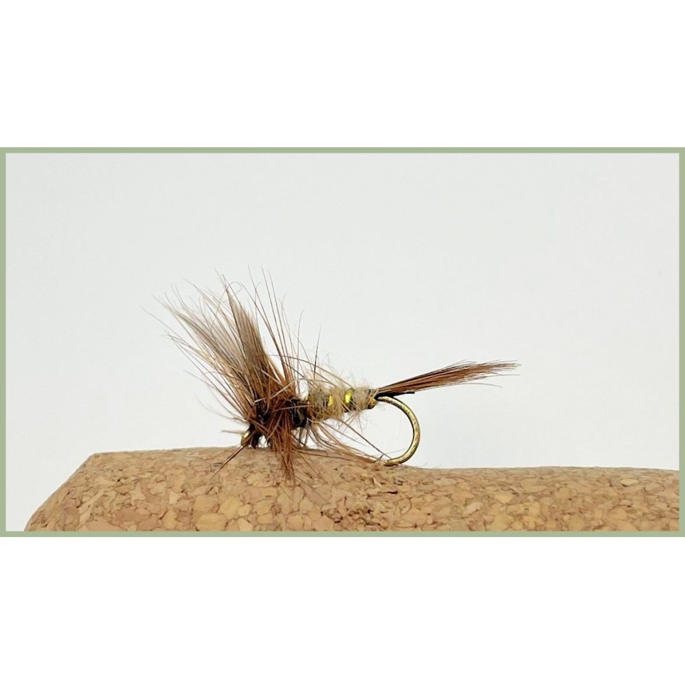 Goldhead Trout Flies – 12 Pack Assortment: Hares Ear, Pheasant Tails & Olive Nymphs (Sizes 10/12) – Troutflies UK